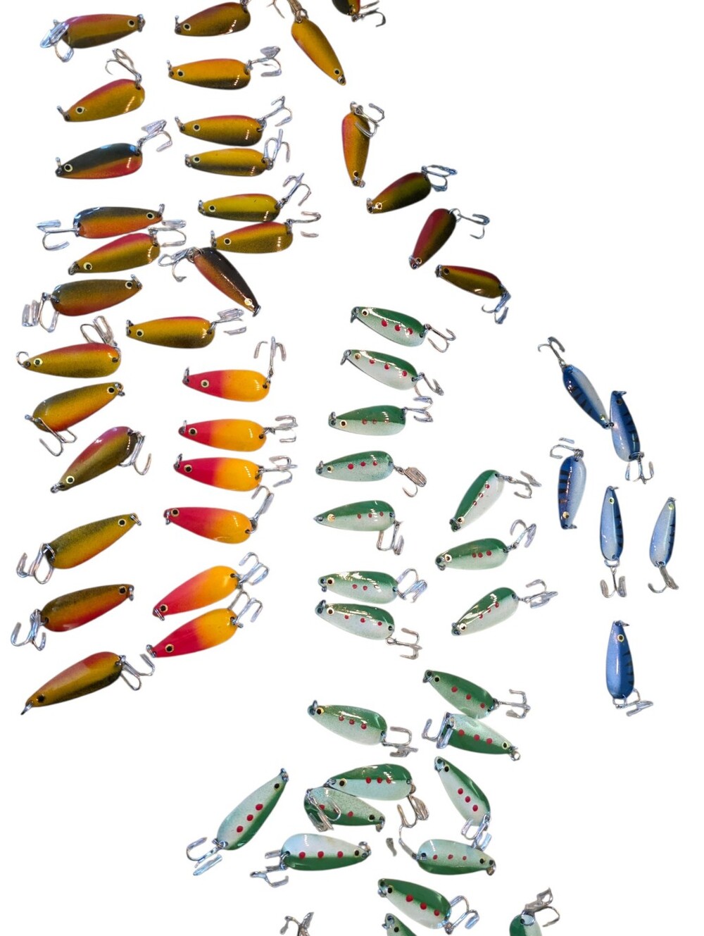 Fishing Lures 2 Pcs Vintage Hand Painted- NEW